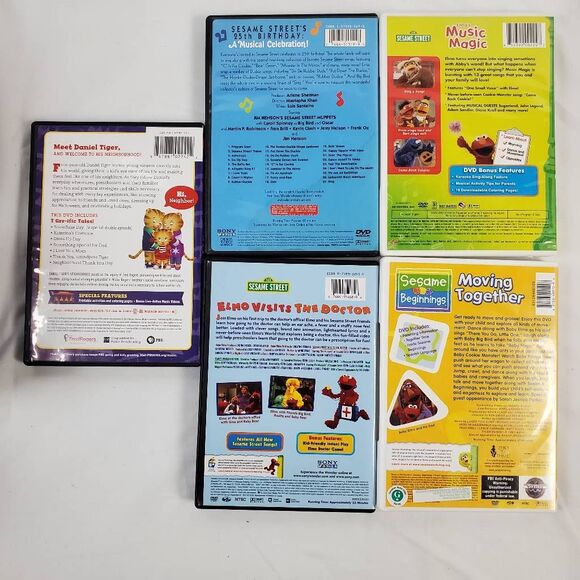 Bundle of 5 children’s DVDs with fun and educational content. Includes: - Picture 8 of 8